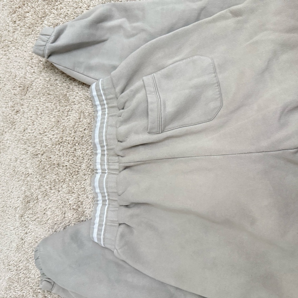 Zara Tan Ribbed Sweatpants - Picture 5 of 6